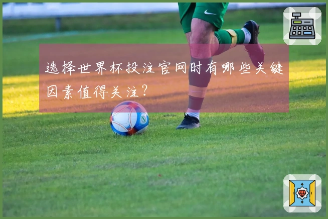 选择世界杯投注官网时有哪些关键因素值得关注？